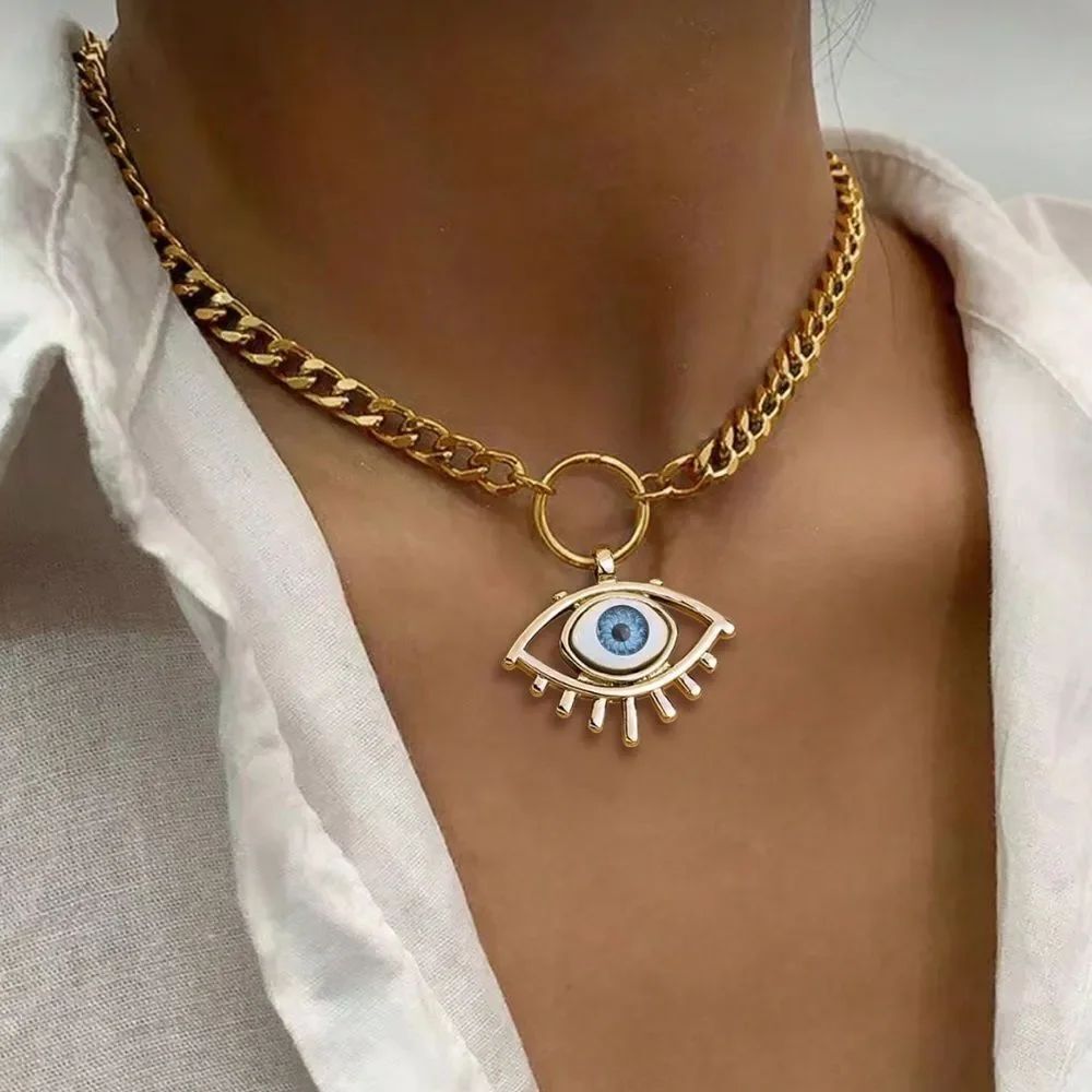 Evil Eye Necklace Q284